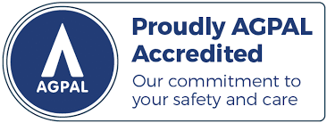 Proudly AGPAL Accredited - Our commitment to your safety and care